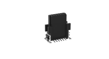 ERNI Surface Mount PCB Connector, 12-Contact, 2-Row, 1.27mm Pitch [234198 / 234198-E]; 246-4172
