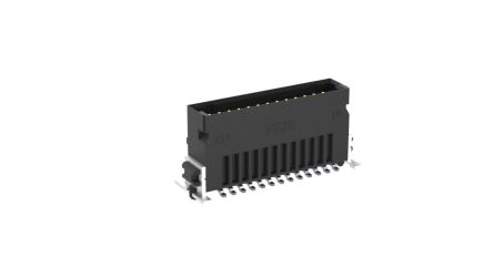 ERNI SMC Series Vertical Surface PCB Header, 26 Contact(s), 1.27 mm Pitch, 2 Row(s), Shrouded [234207 / 234207-E]; 246-4184