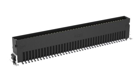 ERNI SMC Series Vertical Surface PCB Header, 80 Contact(s), 1.27 mm Pitch, 2 Row(s), Shrouded [234210 / 234210-E]; 246-4191