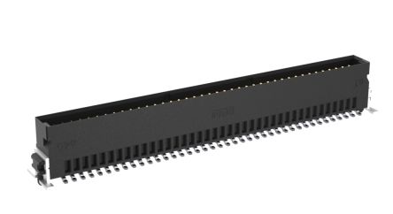 ERNI SMC Series Vertical Surface PCB Header, 80 Contact(s), 1.27 mm Pitch, 2 Row(s), Shrouded [244858 / 244858-E]; 246-4199