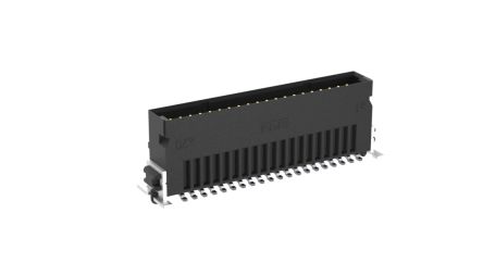 ERNI SMC Series Vertical Surface PCB Header, 40 Contact(s), 1.27 mm Pitch, 2 Row(s), Shrouded [254417 / 254417-E]; 246-4205