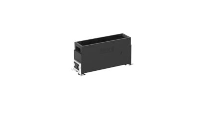 ERNI MaxiBridge Series Vertical Surface PCB Header, 5 Contact(s), 2.54 mm Pitch, 1 Row(s), Shrouded [254831 / 254831-E]; 246-4221