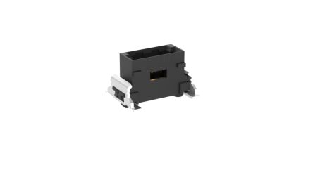 ERNI MiniBridge Series Vertical Surface PCB Header, 3 Contact(s), 1.27 mm Pitch, 1 Row(s), Shrouded [284696 / 284696-E]; 246-4234