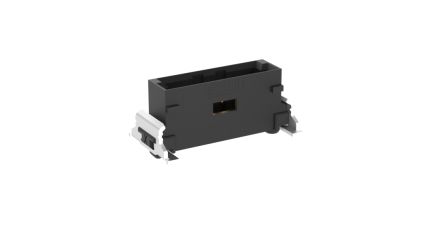 ERNI MiniBridge Series Vertical Surface PCB Header, 6 Contact(s), 1.27 mm Pitch, 1 Row(s), Shrouded [284698 / 284698-E]; 246-4238