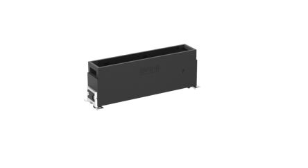 ERNI MaxiBridge Series Vertical Surface PCB Header, 8 Contact(s), 2.54 mm Pitch, 1 Row(s), Shrouded [294649 / 294649-E]; 246-4241