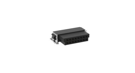 ERNI Surface Mount PCB Socket, 16-Contact, 2-Row, 1.27mm Pitch [354078 / 354078-E]; 246-4250