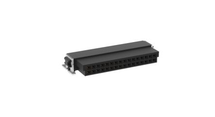 ERNI Surface Mount PCB Socket, 32-Contact, 2-Row, 1.27mm Pitch [354080 / 354080-E]; 246-4252
