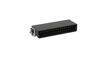 ERNI SMC Series Right Angle Surface PCB Header, 32 Contact(s), 1.27 mm Pitch, 2 Row(s), Shrouded [354096 / 354096-E]; 246-4261