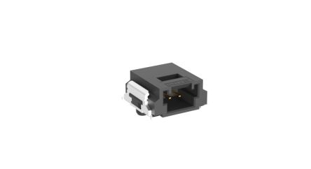 ERNI MiniBridge Series Right Angle Surface PCB Header, 2 Contact(s), 1.27 mm Pitch, 1 Row(s), Shrouded [474108 / 474108-E]; 246-4288