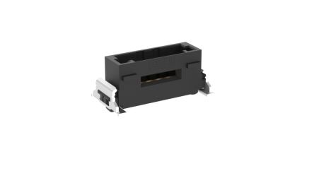 ERNI MiniBridge Series Vertical Surface PCB Header, 6 Contact(s), 1.27 mm Pitch, 1 Row(s), Shrouded [474817 / 474817-E]; 246-4306