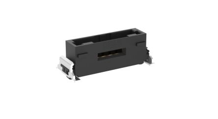 ERNI MiniBridge Series Vertical Surface PCB Header, 8 Contact(s), 1.27 mm Pitch, 1 Row(s), Shrouded [474818 / 474818-E]; 246-4308
