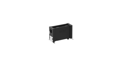ERNI MicroBridge Series Vertical Surface PCB Header, 6 Contact(s), 1.27 mm Pitch, 1 Row(s), Shrouded [504425 / 504425-E]; 246-4325
