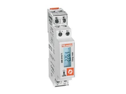 Lovato 1 Phase LCD Energy MeterEnergy Meter [DMED111]; 246-6498