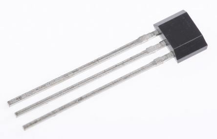 DiodesZetex Hall Effect Switch 4mA 60mA Solder, Through Hole Open Drain, -40 → 150°C, 3 → 28 V [AH3765Q-P-B]; 246-6570