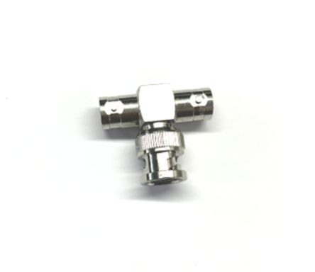 RS PRO Tee 75Ω Coaxial Adapter BNC Plug to BNC Socket 1GHz [0]; 246-9435