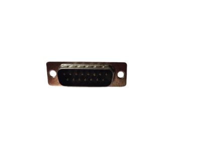 RS PRO 15 Way Panel Mount D-sub Connector Plug, 2.77mm Pitch, with Screw [0]; 246-9509