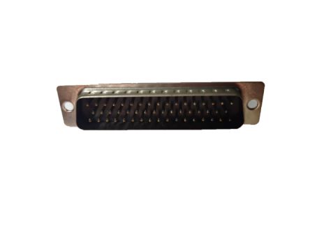 RS PRO 50 Way Panel Mount D-sub Connector Plug, 2.77mm Pitch, with Screw [0]; 246-9527