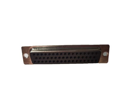RS PRO 50 Way Panel Mount D-sub Connector Socket, 2.77mm Pitch, with Screw [0]; 246-9529