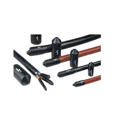 HellermannTyton End Cap Black, Cross Linked (PO-X), Polyolefin Adhesive Lined, 20mm [416-13060 1613-1-B5W2-PO-X-BK]; 246-9931