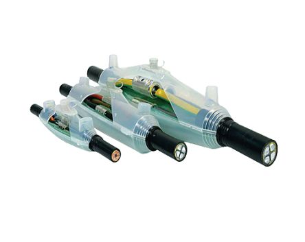 HellermannTyton Premium Polyurethane Cable Joint, Straight Joint Type , 5 x 1.5 → 5 x 16mm² [435-12061 I-2 PREMIUM / SF-PUR-GN]; 246-9937