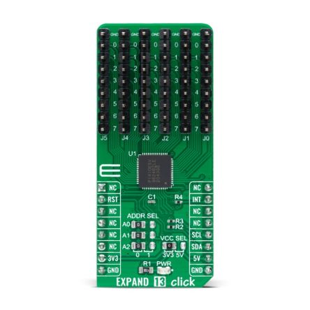 MikroElektronika Expand 13 Click Add On Board for PI4IOE5V96248 MikroBUS [MIKROE-4887]; 247-1036