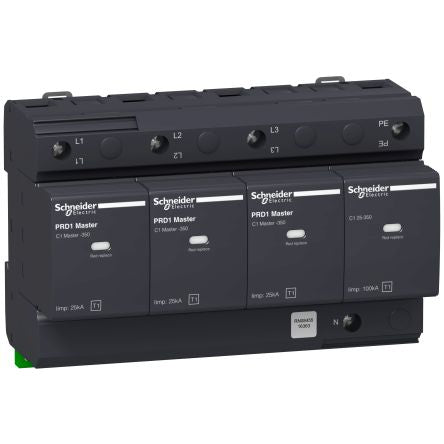 Schneider Electric Surge Arrester, DIN Rail Mount [16363]; 247-1640