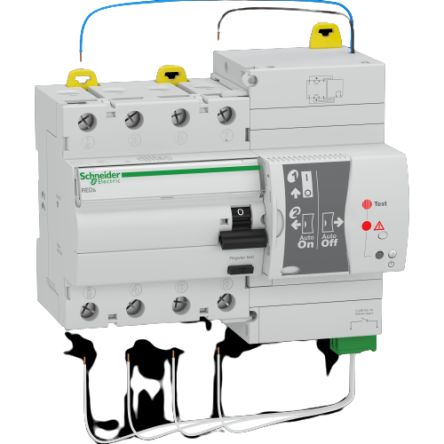 Schneider Electric RCCB, 40A, 4 Pole, 30mA, Type A, 400V ac [18266]; 247-1643