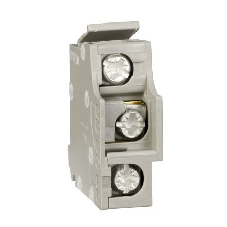 Schneider Electric Auxiliary Contact, 1NC/NO, Clip-on [29452]; 247-1726
