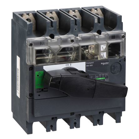 Schneider Electric 4 Pole Isolator Switch - 400A Maximum Current [31171]; 247-1742