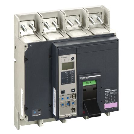 Schneider Electric, Compact MCCB 4P 1.6kA, Fixed Mount [33364]; 247-1786