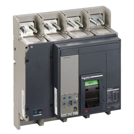 Schneider Electric, Compact MCCB 4P 800A, Fixed Mount [33555]; 247-1835