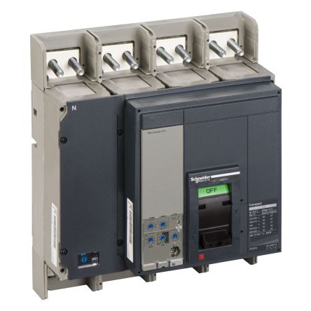 Schneider Electric, Compact MCCB 4P 1.6kA, Fixed Mount [33570]; 247-1840