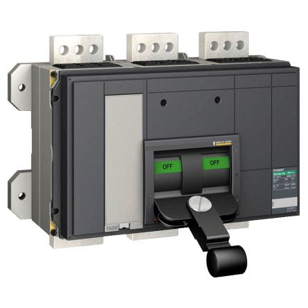 Schneider Electric Switch Disconnector, 3 Pole, 3200A Max Current [34033]; 247-1885