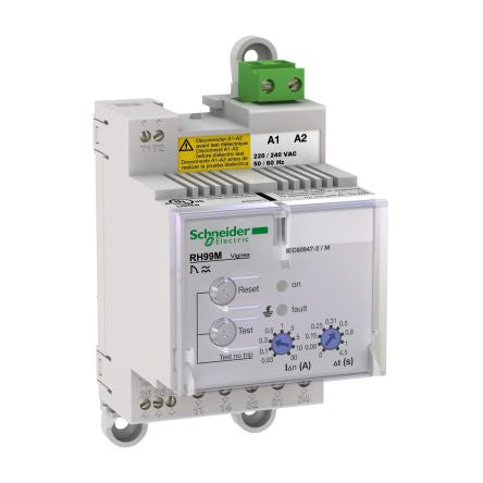 Schneider Electric Residual Current Monitoring Relay [56174]; 247-1907