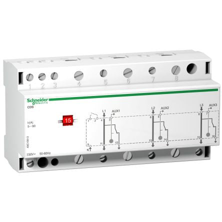 Schneider Electric Acti9 Contactor, 415 V ac Coil, 3-Pole, 15 A [A9C15913]; 247-1923