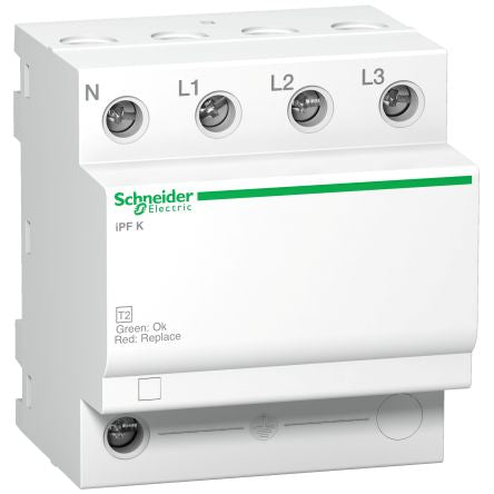 Schneider Electric Industrial Surge Protection, 15kA, DIN Rail Mount [A9L15688]; 247-1957