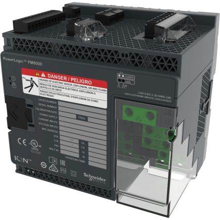 Schneider Electric 3 Phase Remote LCD Energy Meter [METSEION92040]; 247-2115