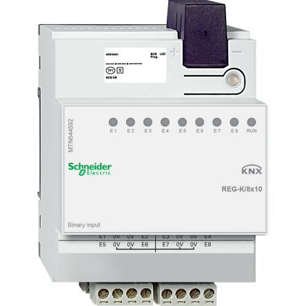Schneider Electric MTN6 Series Communication Module for Use with Bus System, Binary [MTN644592]; 247-2147