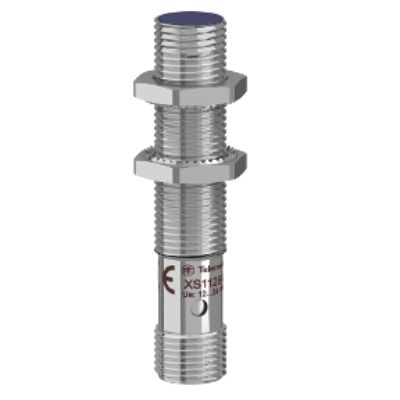 Telemecanique Sensors Inductive Threaded Barrel Proximity Sensor, M12, 4 mm Detection, PNP NC, 12 → 24 V dc [XS112BHPBM12]; 247-2358