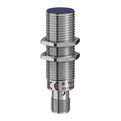 Telemecanique Sensors Inductive Threaded Barrel Proximity Sensor, M18, 8 mm Detection, NPN NC, 12 → 24 V dc [XS118BHNBM12]; 247-2364
