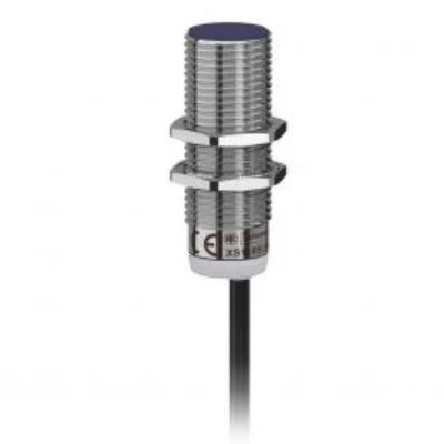 Telemecanique Sensors Inductive Threaded Barrel Proximity Sensor, M18, 8 mm Detection, PNP NO, 12 → 24 V dc [XS118BHPAL2]; 247-2365