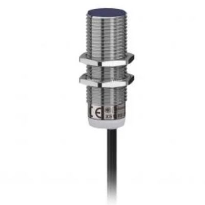 Telemecanique Sensors Inductive Threaded Barrel Proximity Sensor, M18, 8 mm Detection, PNP NC, 12 → 24 V dc [XS118BHPBL2]; 247-2368
