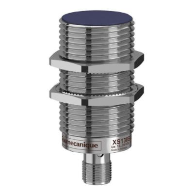 Telemecanique Sensors Inductive Threaded Barrel Proximity Sensor, M30, 15 mm Detection, PNP NO, 12 → 24 V dc [XS130BHPAM12]; 247-2376