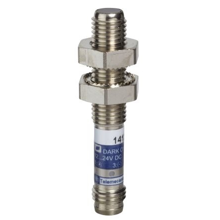 Telemecanique Sensors Diffuse Photoelectric Sensor, Barrel Sensor, 50 mm Detection Range [XUAH0515S]; 247-2389