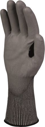 Delta Plus Grey Polyurethane Cut Resistant Work Gloves, Size 9, Polyurethane Coating [VECUTC02GR09]; 247-2990