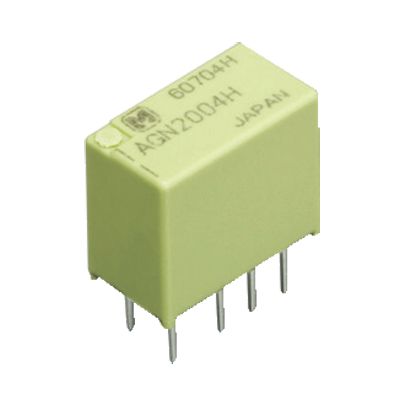 Panasonic PCB Mount Non-Latching Relay, 6V dc Coil, 23.3mA Switching Current, DPDT [AGN20006]; 247-4038