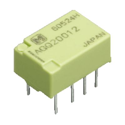 Panasonic PCB Mount Non-Latching Relay, 3V dc Coil, 46.7mA Switching Current, DPDT [AGQ20003]; 247-4046