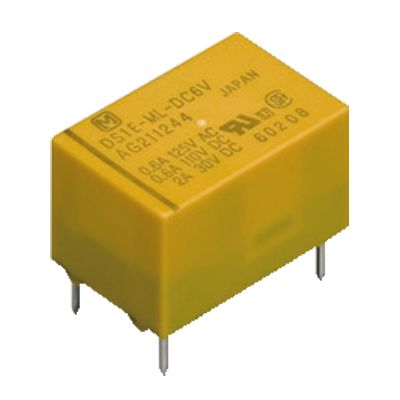 Panasonic PCB Mount Non-Latching Relay, 15V dc Coil, 266.7mA Switching Current, SPDT [DS1E-M-DC1.5V]; 247-4310
