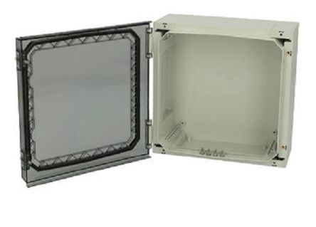 Fibox Polycarbonate Enclosure, 320 x 320 x 150mm [NEO PC 323215 T]; 247-4471