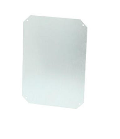 Fibox Galvanised Steel Mounting Plate, 280mm W, 1mm L [NEO MPS 3232]; 247-4482